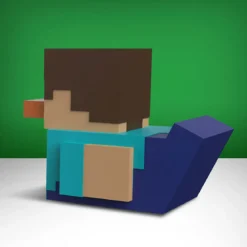 Minecraft - Steve TUBBZ Deko Ente 9cm