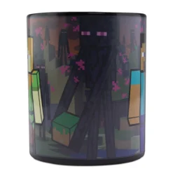 Minecraft - Steve und Alex Thermoeffekt Tasse