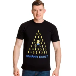 Minions - Banana Boost T-Shirt schwarz