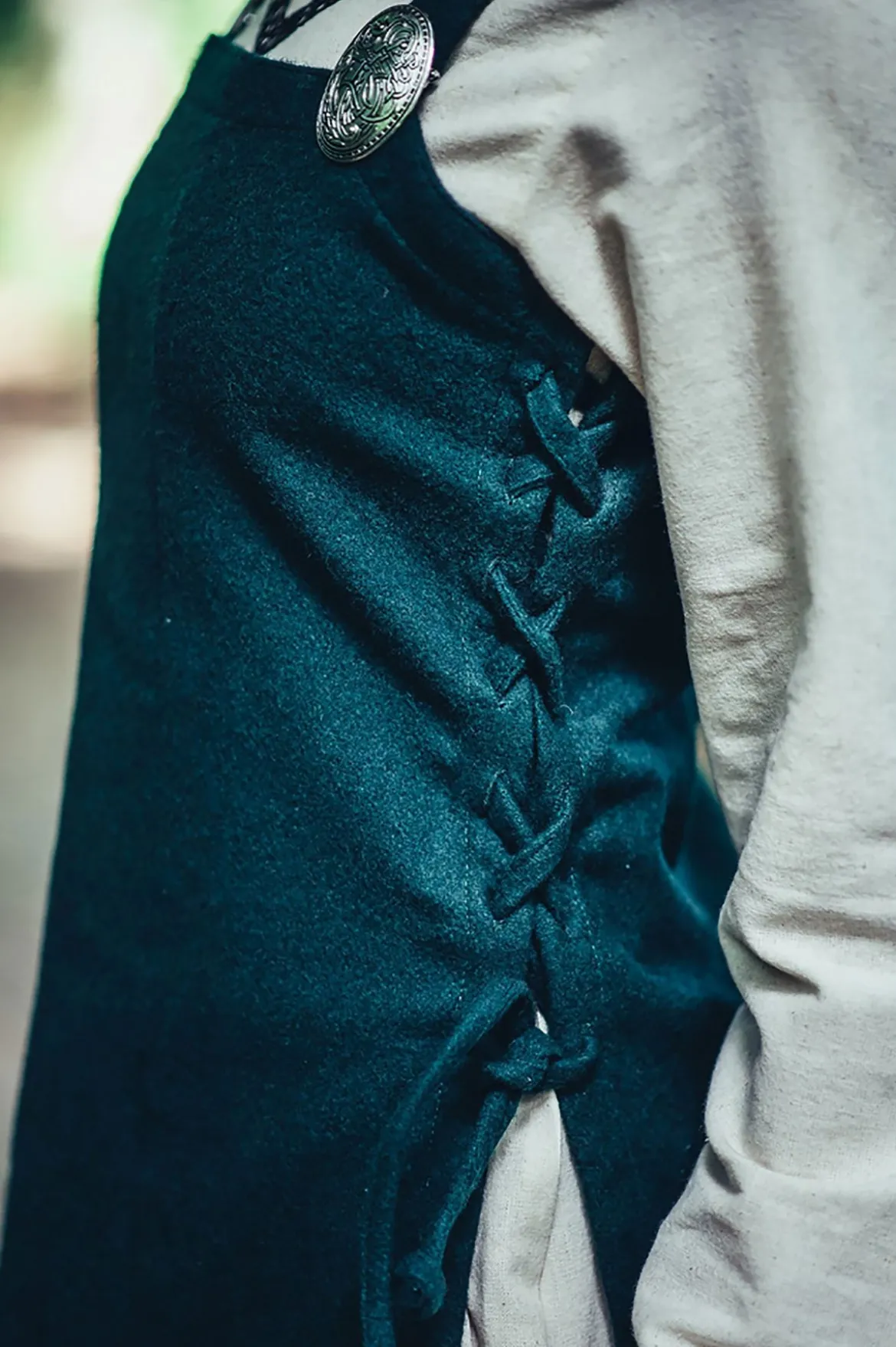 Mittelalter Überkleid Aila grün