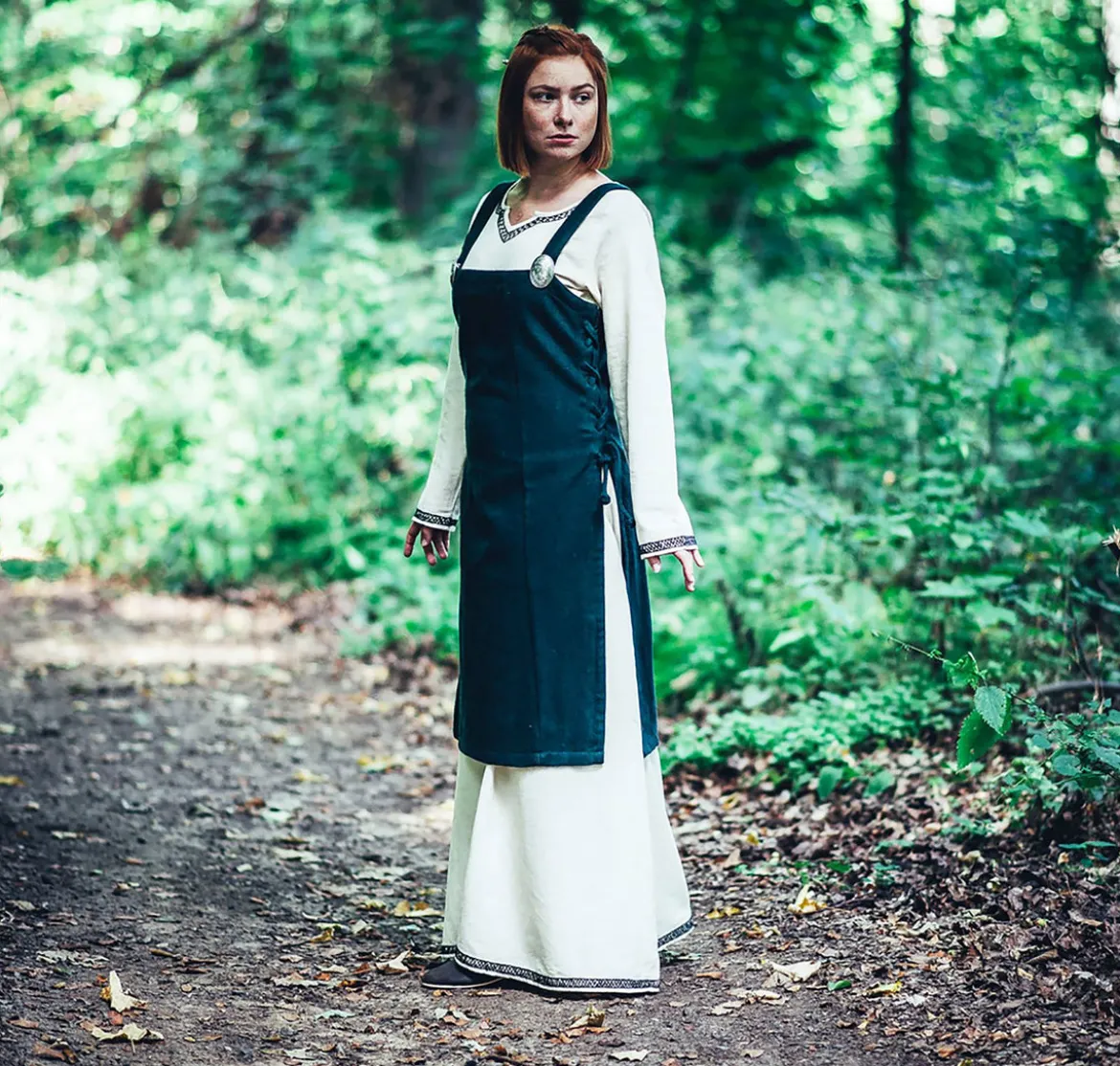 Mittelalter Überkleid Aila grün