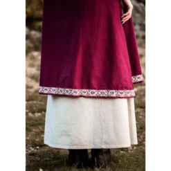 Mittelalter Überkleid Halla rot