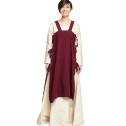 Mittelalter Überkleid Hildegard rot