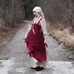 Mittelalter Überkleid Hildegard rot