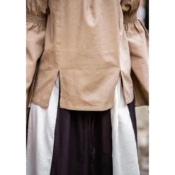 Mittelalter Bluse Coletta braun
