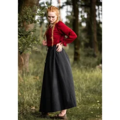 Mittelalter Bluse Edith rot