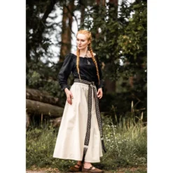 Mittelalter Bluse Edith schwarz