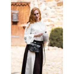 Mittelalter Bluse Emma beige