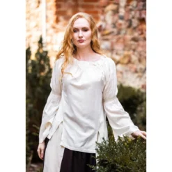Mittelalter Bluse Emma beige