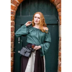 Mittelalter Bluse Emma grün