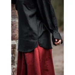 Mittelalter Bluse Morgan schwarz