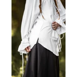 Mittelalter Bluse Morgan weiß