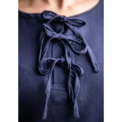 Mittelalter Bluse Tilda blau