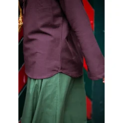 Mittelalter Bluse Tilda braun