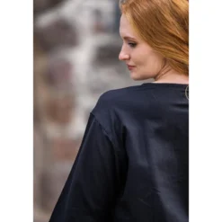 Mittelalter Bluse Tilda schwarz