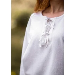 Mittelalter Bluse Tilda weiß