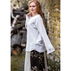 Mittelalter Bluse Tilda weiß