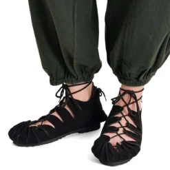 Mittelalter Bundschuhe schwarz