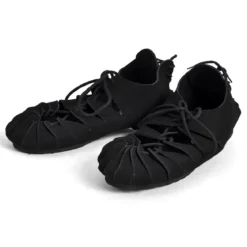 Mittelalter Bundschuhe schwarz