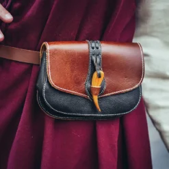 Mittelalter Gürteltasche Adalar braun