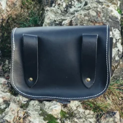 Mittelalter Gürteltasche Folkvar schwarz