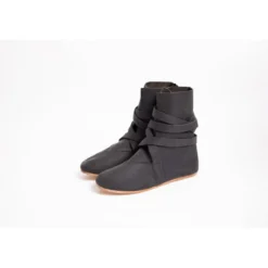 Mittelalter Haithabu Stiefel mit Ledersohle Sjur schwarz