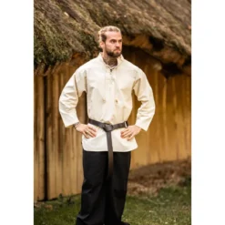 Mittelalter Hemd Ansbert beige