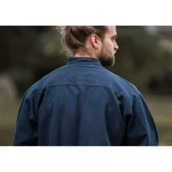 Mittelalter Hemd Ansbert blau