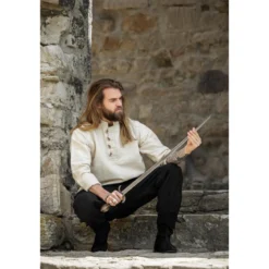 Mittelalter Hemd Anton beige