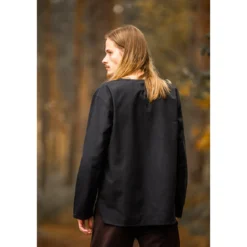 Mittelalter Hemd Otto schwarz