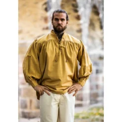 Mittelalter Hemd Yven braun