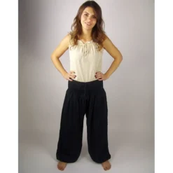 Mittelalter Hose Cleo schwarz