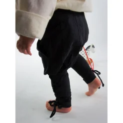 Mittelalter Hose Jecklein mit Beinschnürung schwarz