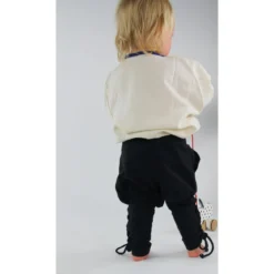 Mittelalter Hose Jecklein mit Beinschnürung schwarz