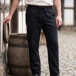 Mittelalter Hose Jören schwarz