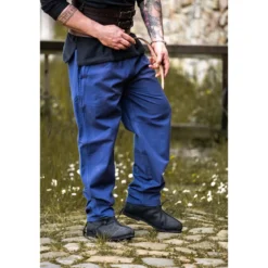 Mittelalter Hose Veit blau
