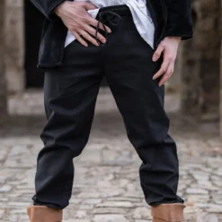 Mittelalter Hose Veit schwarz