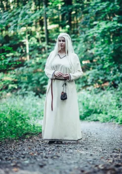 Mittelalter Kleid Brigida beige