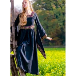 Mittelalter Kleid Katharina schwarz