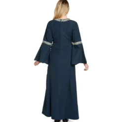 Mittelalter Kleid Reinhild blau