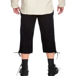Mittelalter Kniebundhose Veli schwarz