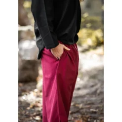 Mittelalter Kniebundhose Vincent rot