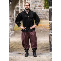 Mittelalter Kniebundhose Vincent dunkelbraun
