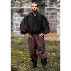 Mittelalter Kniebundhose Vincent dunkelbraun