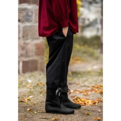 Mittelalter Kniebundhose Vincent schwarz