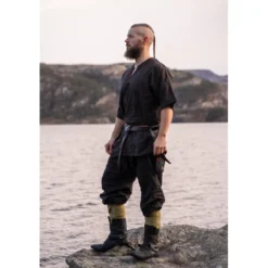Mittelalter Kurzarm Tunika Olaf braun