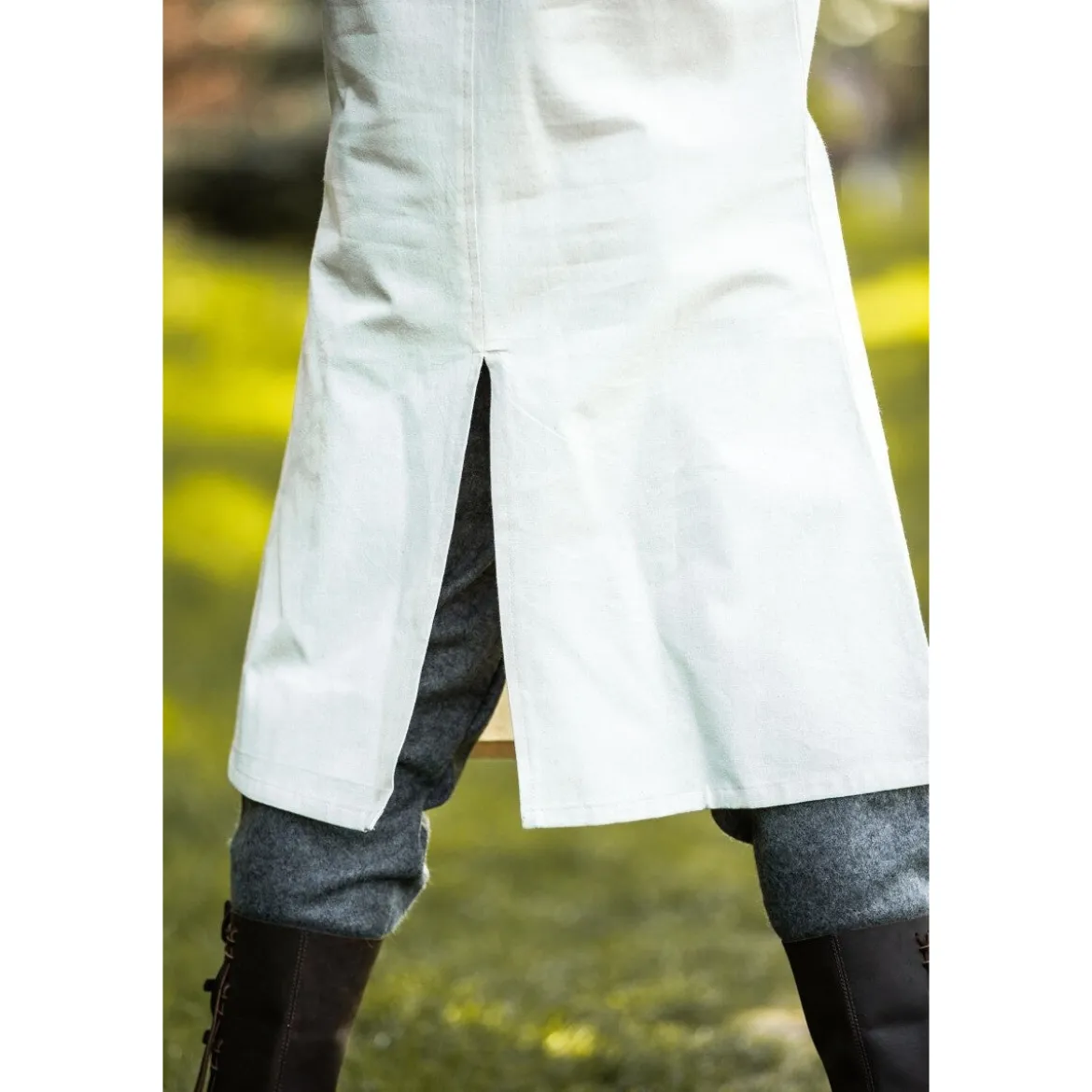 Mittelalter Kurzarm Tunika Richard beige