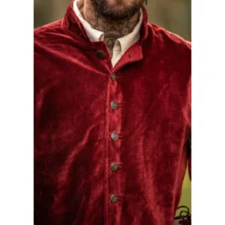 Mittelalter Landsknechtjacke Brandolf rot