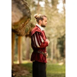 Mittelalter Landsknechtjacke Brandolf rot
