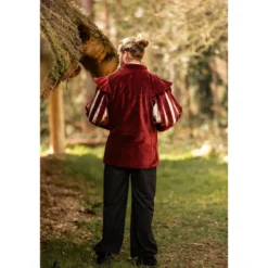 Mittelalter Landsknechtjacke Brandolf rot